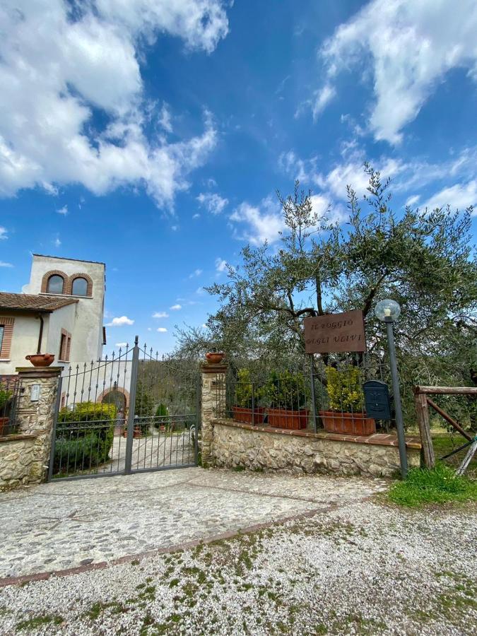 Il Poggio Degli Ulivi Lägenhet Collicello Exteriör bild